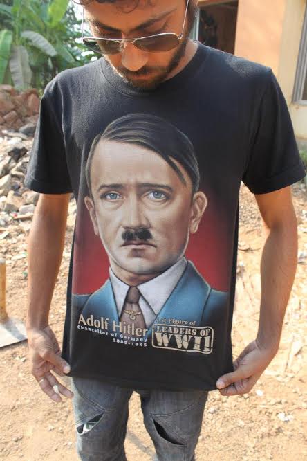 Hitler Indian T-shirt